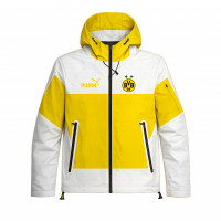 Боруссия Дортмунд ветровка бело-желтая 2025/26 Боруссия Дортмунд ветровка бело-желтая 2025/26