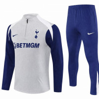 Тоттенхэм детский тренировочный костюм серый 2025/26