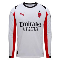 Милан футболка гостевая с длинным рукавом 2025/26