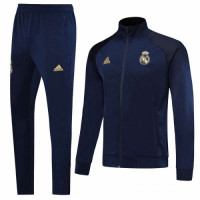Реал Мадрид Спортивный костюм темно-синий с золотым сезон 2019-2020