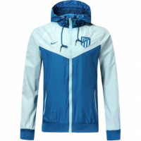 Куртка легкая Атлетико Мадрид сине-голубая сезон 2018/19 Nike