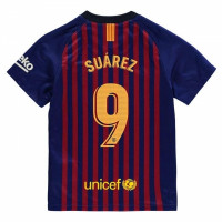 Барселона Детская футболка Суарес домашняя 2018-19