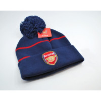 Арсенал зимняя теплая шапка с помпоном