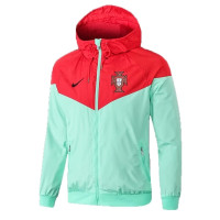 Куртка-ветровка сборной Португалии Nike красно-зеленая сезон 2019-2020