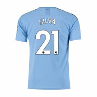 Манчестер Сити (Manchester City) футболка домашняя сезон 2019-2020 Сильва 21