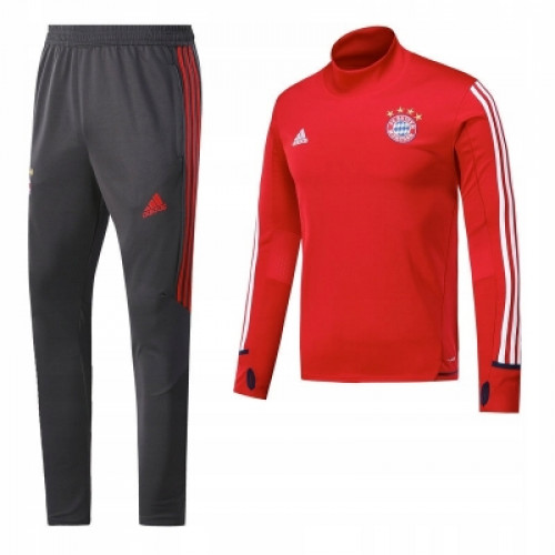 Тренировочный костюм Бавария Мюнхен красно-черный сезон 2018-2019