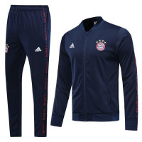 Бавария (FC Bayern Munchen / Munich) Спортивный костюм тёмно-синий сезон 2019-2020