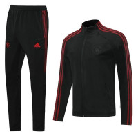 Спортивный костюм Манчестер Юнайтед чёрный сезон 2020-2021