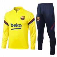 Барселона желтый тренировочный костюм сезон 2020/21