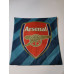 Арсенал наволочка на подушку с эмблемой синяя