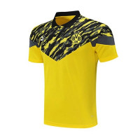 Боруссия тренировочная футболка желтая с черным 2021-2022