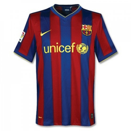 Барселона домашняя ретро-футболка сезона  2009-2010
