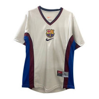 Барселона гостевая ретро-футболка сезона 1998-1999