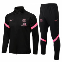 ПСЖ спортивный костюм 2021-2022 черно-розовый