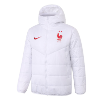 Сборная Франции утепленная куртка 2020-2021 белая