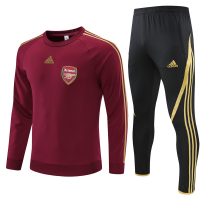 Тренировочный костюм Арсенал темно-красный 2021-2022