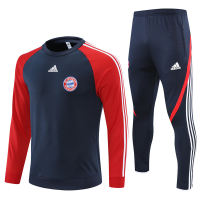 Бавария тренировочный костюм темно-синий 2021-2022