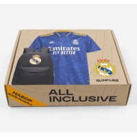 Набор болельщика Реал Мадрид ALL Inclusive (футболка+рюкзак+кепка+шарф)