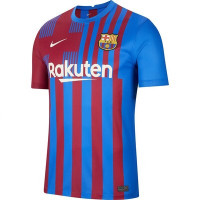 Барселона футболка домашняя детская 2021-2022