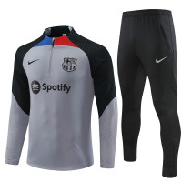 Барселона тренировочный костюм 2022-2023 серый