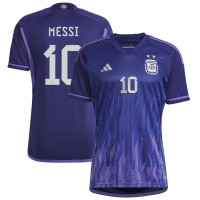 Сборная Аргентины гостевая футболка 2022-2023 Месси 10