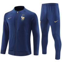 Сборная Франции тренировочный костюм 2022-2023 тёмно-синий