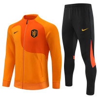 Сборная Голландии детский спортивный костюм 2022-2023 оранжевый