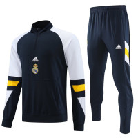 Реал Мадрид тренировочный костюм 2023-2024 icon тёмно-синий