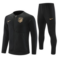 Атлетико Мадрид детский спортивный костюм 2022-2023 чёрный