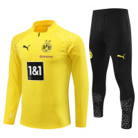 Боруссия Дортмунд детский тренировочный костюм 2023-2024 жёлтый