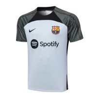 Барселона тренировочная футболка 2023/24 серо-зелёная
