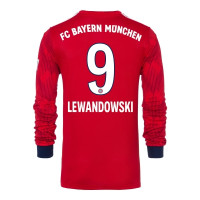 Футболка с длинным рукавом Левандовски 9 Бавария Мюнхен 2018/19